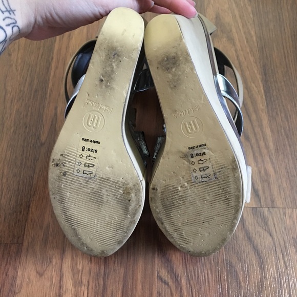 Michael Antonio size 8 wedge sandals - Picture 4 of 6